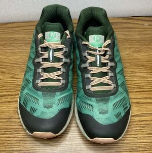 Merrell Women's Hyperlock J066376 Agility Synthesis Flex Sneakers Green Size 8M